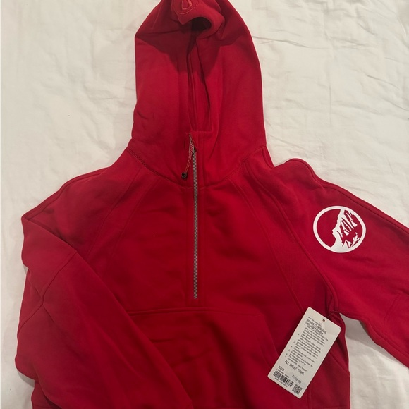 NWT Lululemon Scuba Oversized Half Zip Hoodie HAWAII edition, RARE, size XS/S - Picture 3 of 4